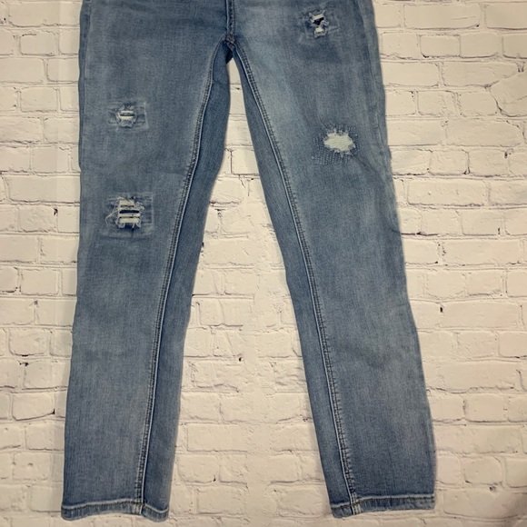 Vanilla Star Mid Rose Crop Jeans - Picture 2 of 3